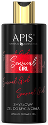 APIS  Sensual Girl Zmysłowy żel do mycia ciała 300ml