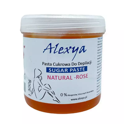 Alexya Pasta cukrowa do depilacji - NATURAL ROSE 300g