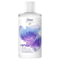 Dove Renew Bath&Shower Gel Płyn do kąpieli i pod prysznic - Dziki fiołek i Różowy hibiskus 400ml
