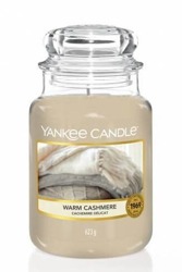 Yankee Candle Słoik duży Warm Cashmere 623g