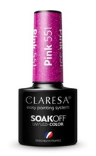 CLARESA Lakier hybrydowy Pink 551 5g