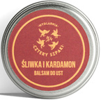 Mydlarnia Cztery Szpaki Balsam do ust - śliwka i kardamon 15ml