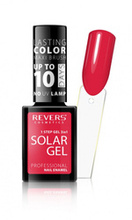 REVERS SOLAR GEL Lakier do paznokci efekt lakieru hybrydowego - 09 LADY IN RED 10ml