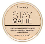 RIMMEL Stay Matte Pressed Powder Puder matujący prasowany 001 Transparent 14 g