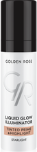 Golden Rose  Liquid Glow Illuminator Tinted Prime & Highlight - Baza pod makijaż z efektem rozświetlającym Pojemność 30 ml