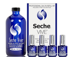 Seche Vive Insta Gel Effect Top Coat Zestaw topów do paznokci tradycyjnych 480ml + 4x14ml