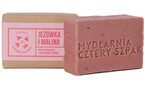 Mydlarnia Cztery Szpaki Mydło naturalne z wyciągiem z jeżówki - jeżówka i malina 110g