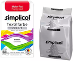 simplicol Barwnik do tkanin Expert Poppy Red 150g
