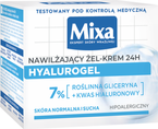 Mixa Hyalurogel Nawilżajacy żel-krem 24h - skóra normalna i sucha 50ml