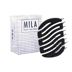Sister Young Mila Pocket Hair Brush Mini szczotka do rozczesywania włosów BCK4011 - Czarna