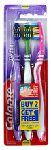 COLGATE ZIG ZAG ŚREDNIA 3x SZCZOTECZKA DO ZĘBÓW