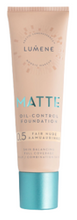 Lumene  Matte Control Podkład matujący 0.5 Fair Nude 30ml