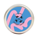 Mydlarnia Cztery Szpaki Okrągła puszka na szampon/odżywkę - Granatowo-Różowa 60ml