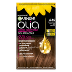 Garnier Olia Twała Koloryzacja Farba do włosów - 6.35 Czekoladowy Jasny Brąz 174ml
