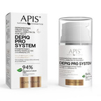 Apis DEPIQ PRO SYSTEM Depigmentująca kremo-maska na noc z α-arbutyną 1% 50ml