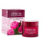 Rose of Bulgaria Age Control Krem aktywny do twarzy na noc różany 50ml
