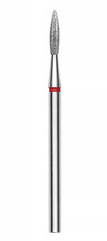 Staleks Pro Expert Frez diamentowy - płomień ostry czerwony 2,3/8mm FA11R023/8