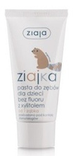 Ziaja Pasta do zębów bez fluoru dla dzieci