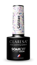CLARESA Lakier hybrydowy Glitter 2 5g