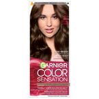 Garnier Color Sensation Creme Farba do włosów - 5.0 Świetlisty Jasny Brąz 112ml