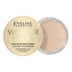 Eveline Wonder Show Maxi Glam Face&Body Sypki puder rozświetlający do twarzy 10g