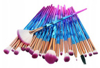 Zestaw pędzli do makijażu 20 sztuk unicorn