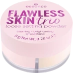 Essence Flawless Skin Trio Puder sypki korygujący koloryt skóry - 10 8g