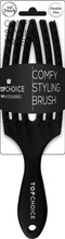 Top Choice Comfy Styling Brush Szczotka do rozczesywania włosów - Czarna