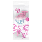 Gillette Simply Venus Basic Maszynki do golenia damskie - 5 sztuk