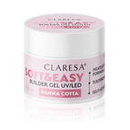Claresa Soft&Easy Builder Gel UV/LED Żel budujący - PANNA COTTA 45g