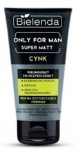 Bielenda Only For Men Super Matt Żel peelingujący do twarzy Cynk 150g