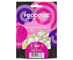 Staleks Pro Pododisc Zestaw nakładek wymiennych do pododysku S/#320/15mm (50 sztuk) PDFS-15-320W