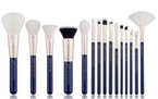 Jessup T476 Zestaw 15 pędzli do makijażu Prussian blue/golden