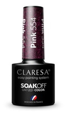 CLARESA Lakier hybrydowy Pink 554 5g