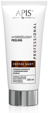 APIS Coffee Shot hydrożelowy peeling z kwasem kawowym i ziarenkami kawy arabica 200ml [DATA WAŻNOŚCI 12.02.2026]