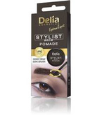 DELIA EYEBROW EXPERT Pomada do brwi - CIEMNY BRĄZ