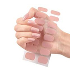 Deni Carte Żelowe naklejki na paznokcie - Nude