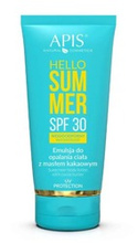 Apis HELLO SUMMER Emulsja do opalania ciała z masłem kakaowym SPF30 200ml