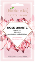 Bielenda Crystal Glow Rose Quartz maseczka primer nawilżająco rozświetlająca 8g
