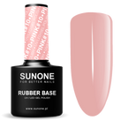 SunOne  Rubber Base Kauczukowa baza hybrydowa Pink #10 12g