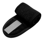 Deni Carte Profesjonalna opaska kosmetyczna do zabiegów Czarna