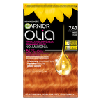Garnier Trwała Koloryzacja Farba do włosów - 7.40 Intensywna Miedź 174ml