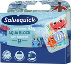 Salvequick Aqua Block Kids Plastry dla dzieci wodoodporne - 12 sztuk