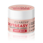 Claresa Soft&Easy Builder Gel UV/LED Żel budujący - LIGHT BEIGE 45g