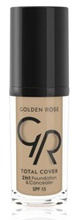 Golden Rose Total Cover 2 in 1 Foundation & Concealer Kryjący podkład i korektor 2w1 06 Taupe