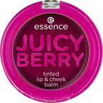 Essence Juicy Berry Tinted Lip&Cheek Balm Balsam koloryzujący do ust i policzków reagujący na pH - Jagoda 3g