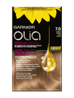 GARNIER OLIA Farba do włosów - 7.0 CIEMNY BLOND (2x50g, 12ml)