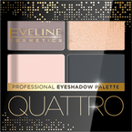 Eveline Cosmetics QUATTRO Eyeshadow Palette Paleta cieni do powiek 02 4x0,8g