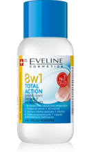 Eveline Cosmetics Total Action 8w1 Zmywacz do paznokci 150ml