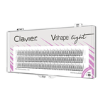Clavier V-Shape Light Sztuczne rzęsy kępki C-16mm